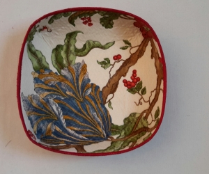 Floral Quilted Bowl